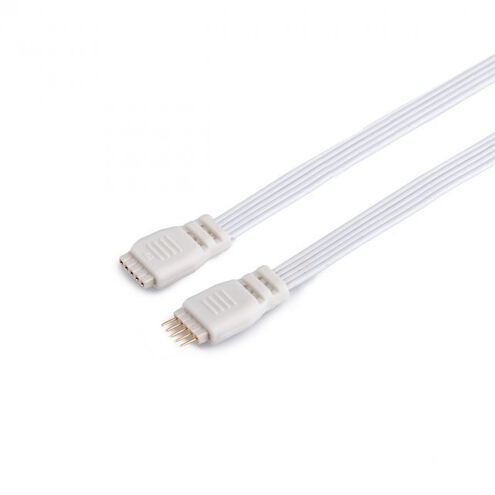 InvisiLED White Connector and Cable in 72in.