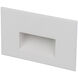 WAC 120V Step Light LED 1.5 inch White ADA Step and Wall Light in Amber, WAC Lighting