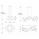Vornado Linear Pendant Ceiling Light, dweLED