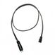 InvisiLED Black Connector and Cable in 12ft