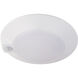 Disc LED 7.4 inch White Flush Mount Ceiling Light