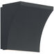 Cornice Wall Sconce Wall Light in 3000K, Black, dweLED