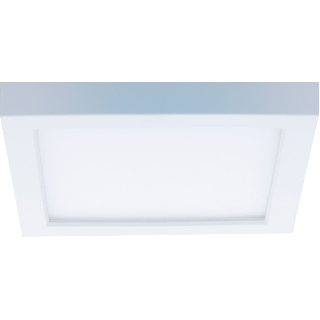 Square LED 5 inch White Flush Mount Ceiling Light in 3500K, WAC Limited