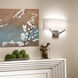 Fitzgerald Wall Sconce Wall Light in 3000K, Brushed Nickel, dweLED