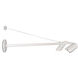Endurance LED 5 inch White Outdoor Wall Lighting in 3000K, WAC Limited