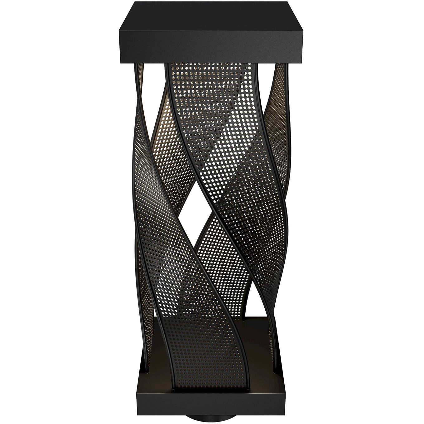 Brocade LED 18 inch Black Post Light, dweLED