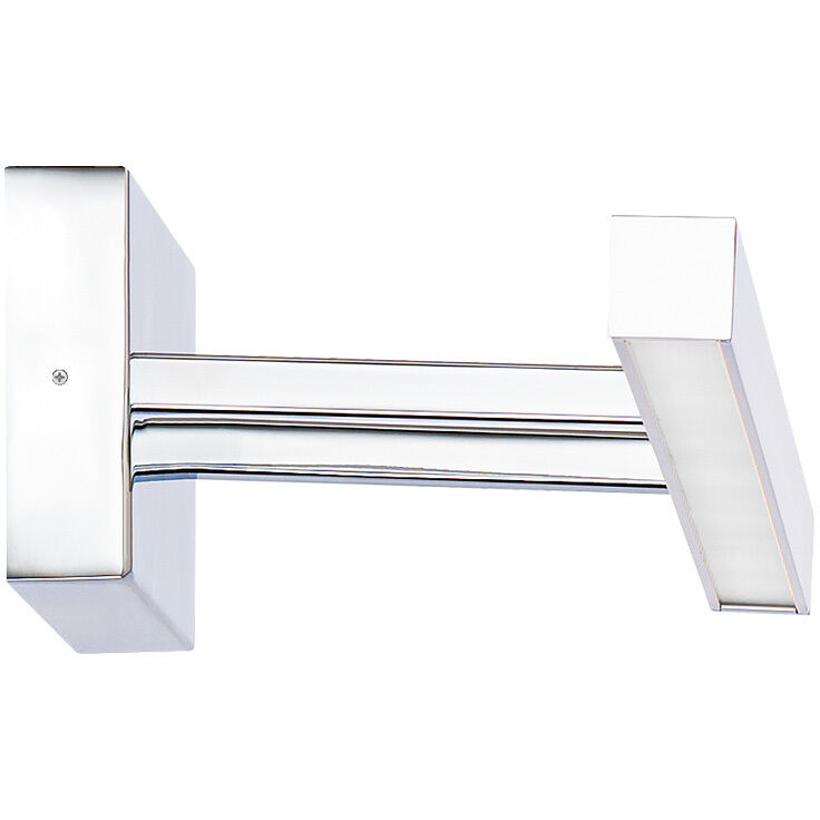 Parallax LED 18 inch Chrome Bath Vanity & Wall Light in 3500K, dweLED