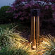 Chamber 12 5.5 watt Bronze Bollard Lighting in 3000K, WAC Landscape