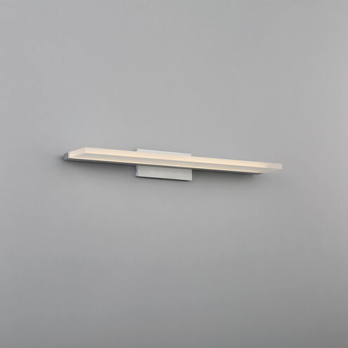 Level LED 25 inch Brushed Aluminum Bath Vanity & Wall Light, dweLED