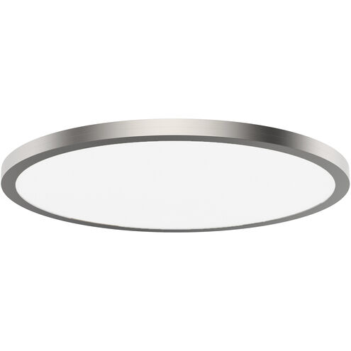 Round LED 24 inch Bronze Flush Mount Ceiling Light