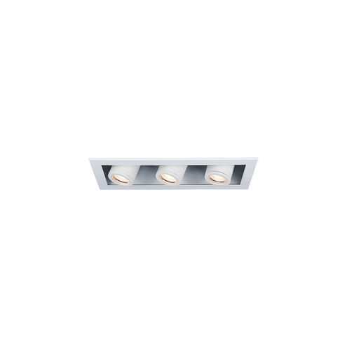 Silo Multiples LED White White Multiple Recessed Trim in 2700K, White/White