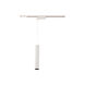 Silo Pendants 1 Light 120 White/Gold Track Head Ceiling Light in 3000K, H Track