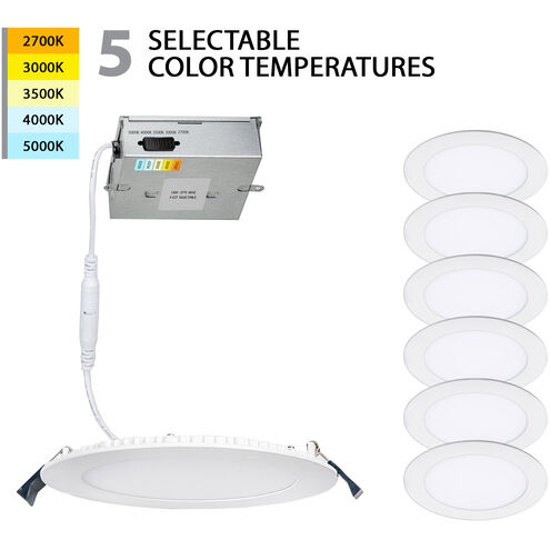 Lotos LED Module White Recessed Lighting in 4