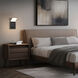Flapp Reading Light Wall Light in Black, dweLED
