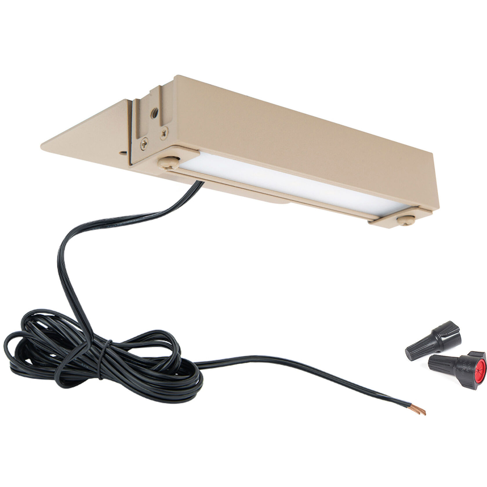 Tyler 12 1.5 watt Sand Hardscape Lighting in 2700K, WAC Landscape