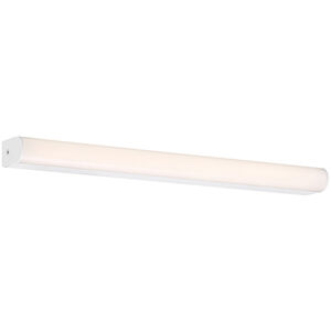 Nightstick LED 19.06 inch White Bath Vanity & Wall Light, dweLED