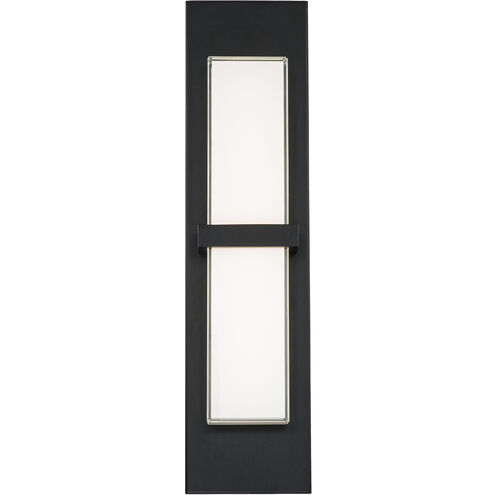 Bandeau LED 22 inch Black Outdoor Wall Light in 3500K, dweLED