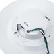 I Can't Believe It's Not Recessed LED 7.5 inch White Flush Mount Ceiling Light in 2700K