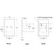 WAC 120V Step Light Anti Microbial LED 1.5 inch White ADA Step and Wall Light in Amber, WAC Lighting