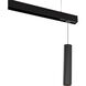 Ventrix 1 Light 48 Black Track Fixtures Ceiling Light
