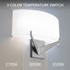 Fitzgerald Wall Sconce Wall Light in 3000K, Brushed Nickel, dweLED
