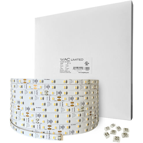 Basics 24 LED 480 inch White LED Tape Lighting in 3000K
