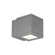 Rubix LED 7 inch Graphite Outdoor Wall Light