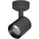 Lucio LED 4.5 inch Black Flush Mount Ceiling Light in 85, 3500K