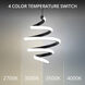 Vornado 1 Light 8.25 inch Chrome Multi-Light Pendant Ceiling Light, dweLED