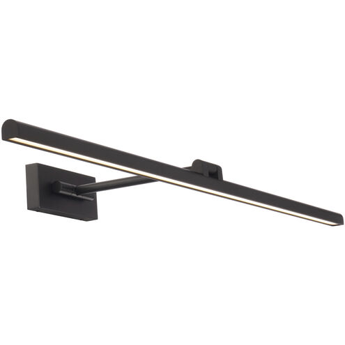 Reed 29.8 watt 42 inch Black Picture Light Wall Light