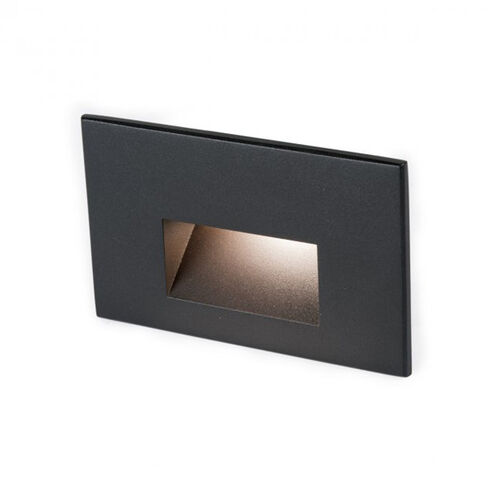 Tyler 12 2 watt Black Step and Wall Lighting in 2700K, WAC Landscape