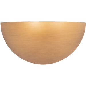 WAC Lighting Collette 1 Light 3 inch Aged Brass ADA Wall Sconce Wall Light, dweLED WS-59210-30-AB - Open Box