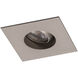 Ocularc LED Brushed Nickel Recessed Lighting in Narrow, 3000K