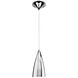 Cosmopolitan LED 4 inch Chrome Pendant Ceiling Light in Canopy Mount MP