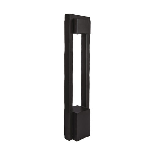 Park 12 5.5 watt Black Bollard Lighting in 3000K, WAC Landscape