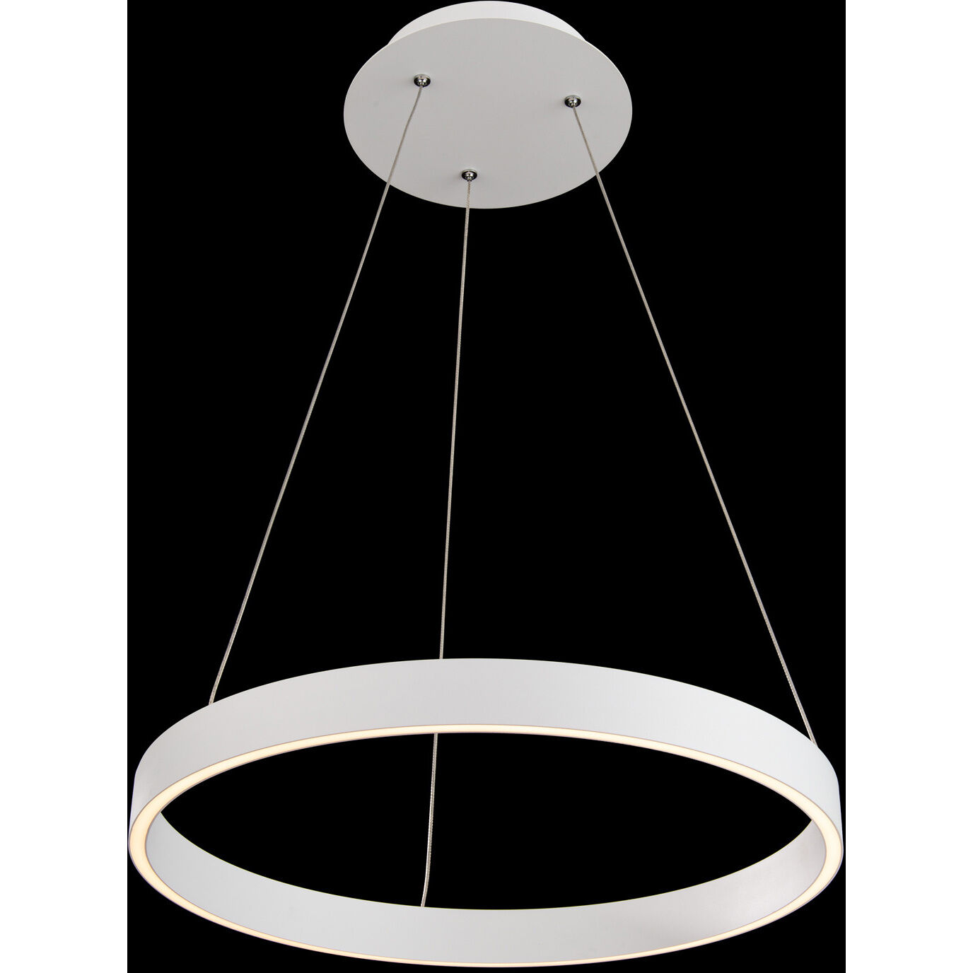 Sirius LED 18 inch White Pendant Ceiling Light, dweLED