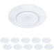 I Can't Believe It's Not Recessed LED 7.5 inch White Flush Mount Ceiling Light in 10, WAC Limited