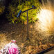 Miniature 12 7 watt Solid Brass Coated in Bronze Path Lighting in 3000K, Bronzed Brass, Path and Area Light, WAC Landscape