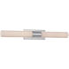 Elementum LED 30 inch Chrome Bath Vanity & Wall Light in 3000K, dweLED