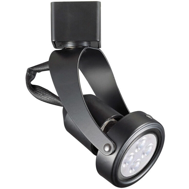 TK-104 1 Light 120 Black H Track Fixture Ceiling Light, WAC Limited
