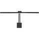 Vibe 16.00 watt 25 inch Black Picture Light Wall Light, dweLED