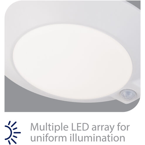 Disc LED 7.4 inch White Flush Mount Ceiling Light