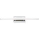 Parallax LED 18 inch Chrome Bath Vanity & Wall Light in 2700K, dweLED