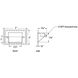 WAC 120V Invisible Trim Step Light LED 1.75 inch White ADA Step and Wall Light in 2700K Warm LED, WAC Lighting