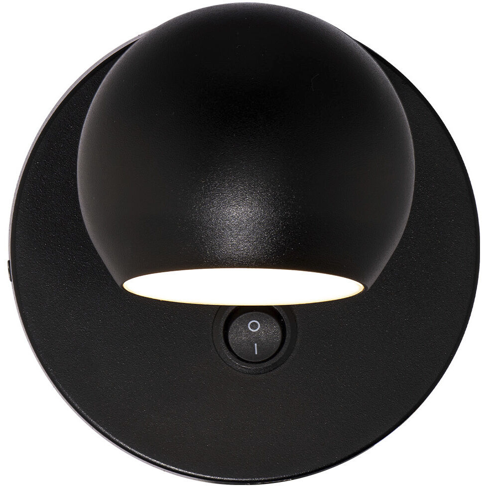 Duplex Reading Light Wall Light in Black, dweLED