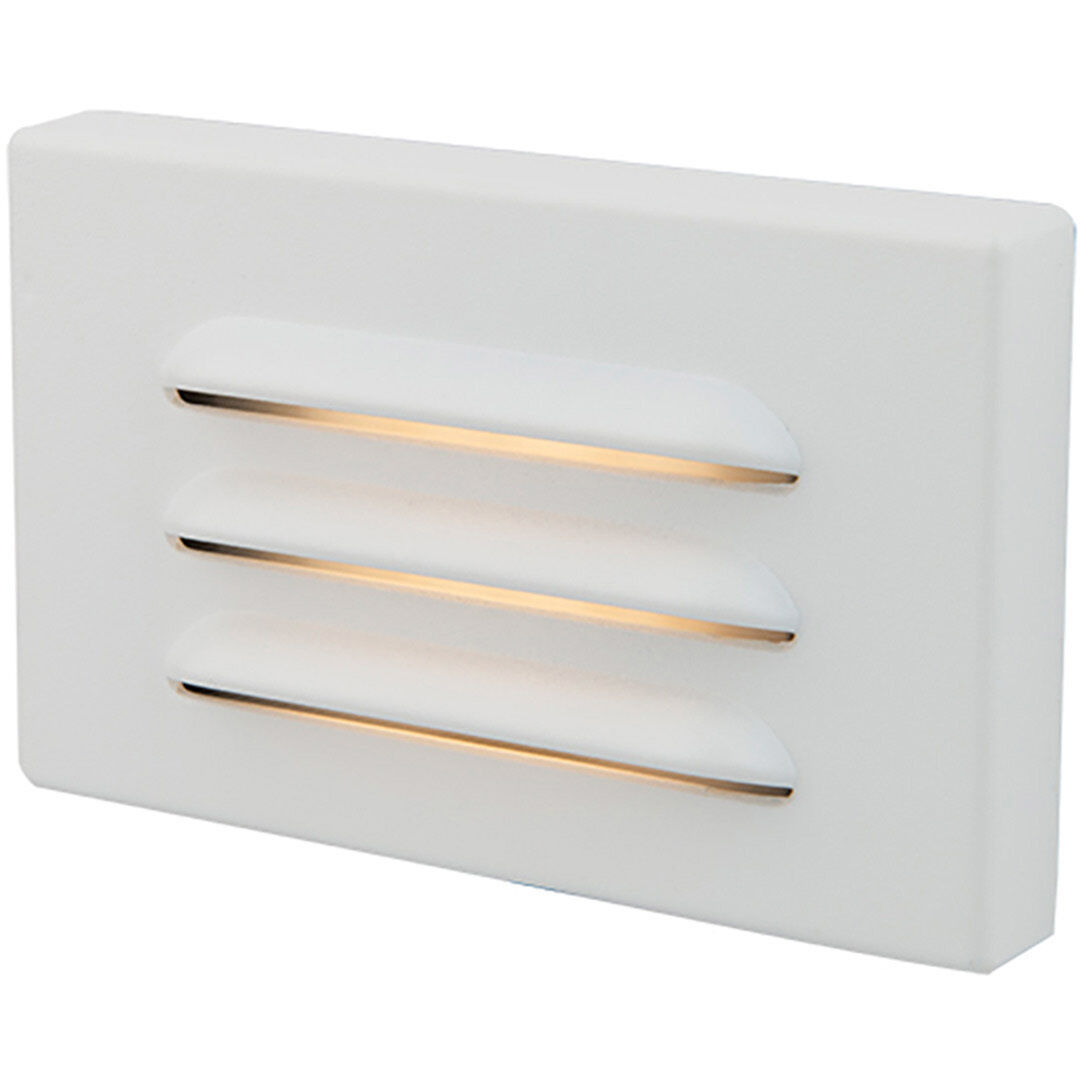 Tyler 12 4 watt White Step and Wall Lighting in 2700K, WAC Landscape