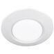 I Can't Believe It's Not Recessed LED 7.5 inch White Flush Mount Ceiling Light in 3000K