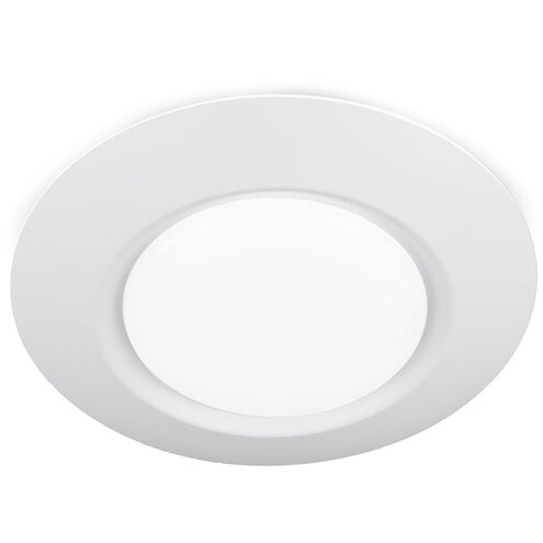 I Can't Believe It's Not Recessed LED 7.5 inch White Flush Mount Ceiling Light in 3000K