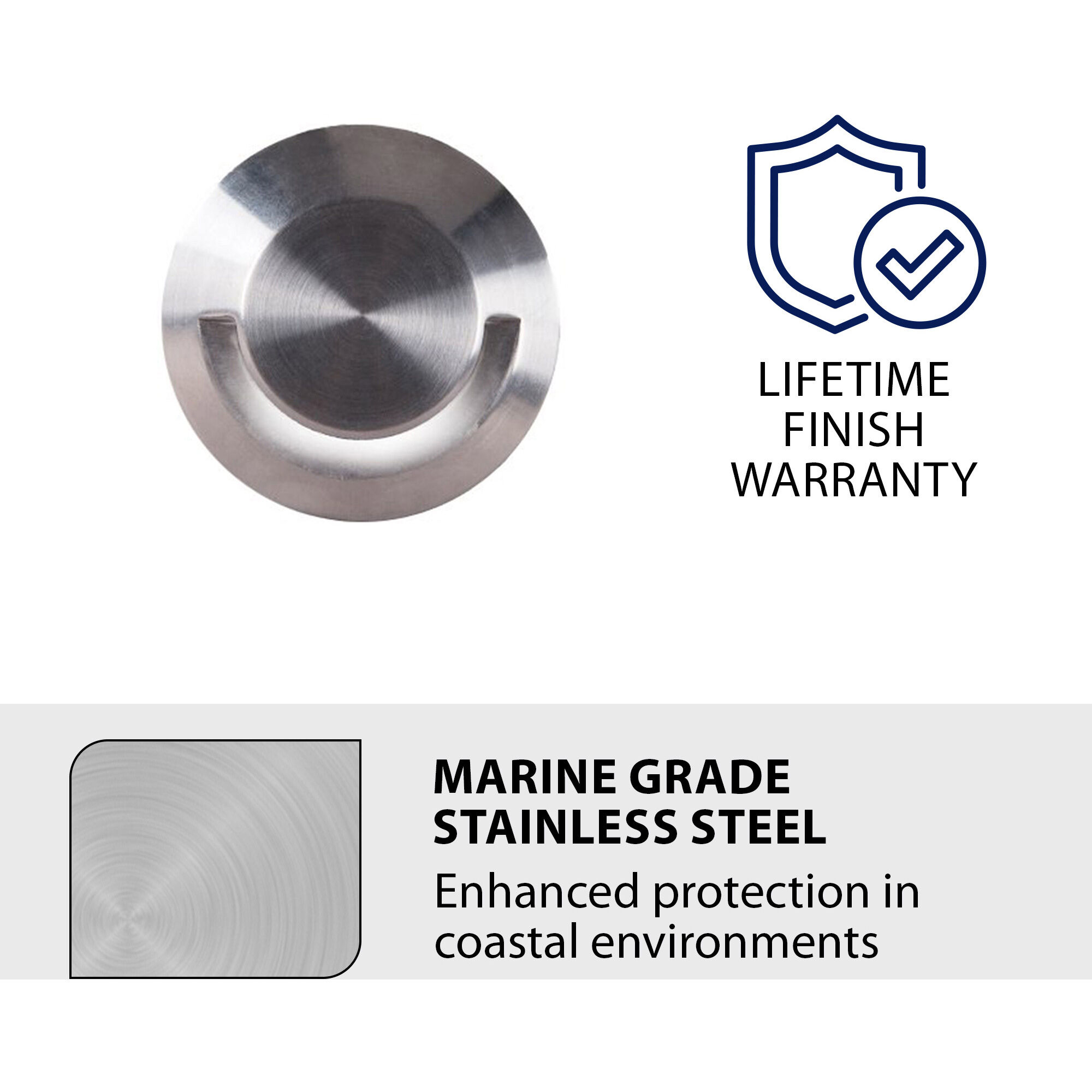 Tyler 12 4.1 watt Stainless Steel Path Lighting in 3000K, WAC Landscape