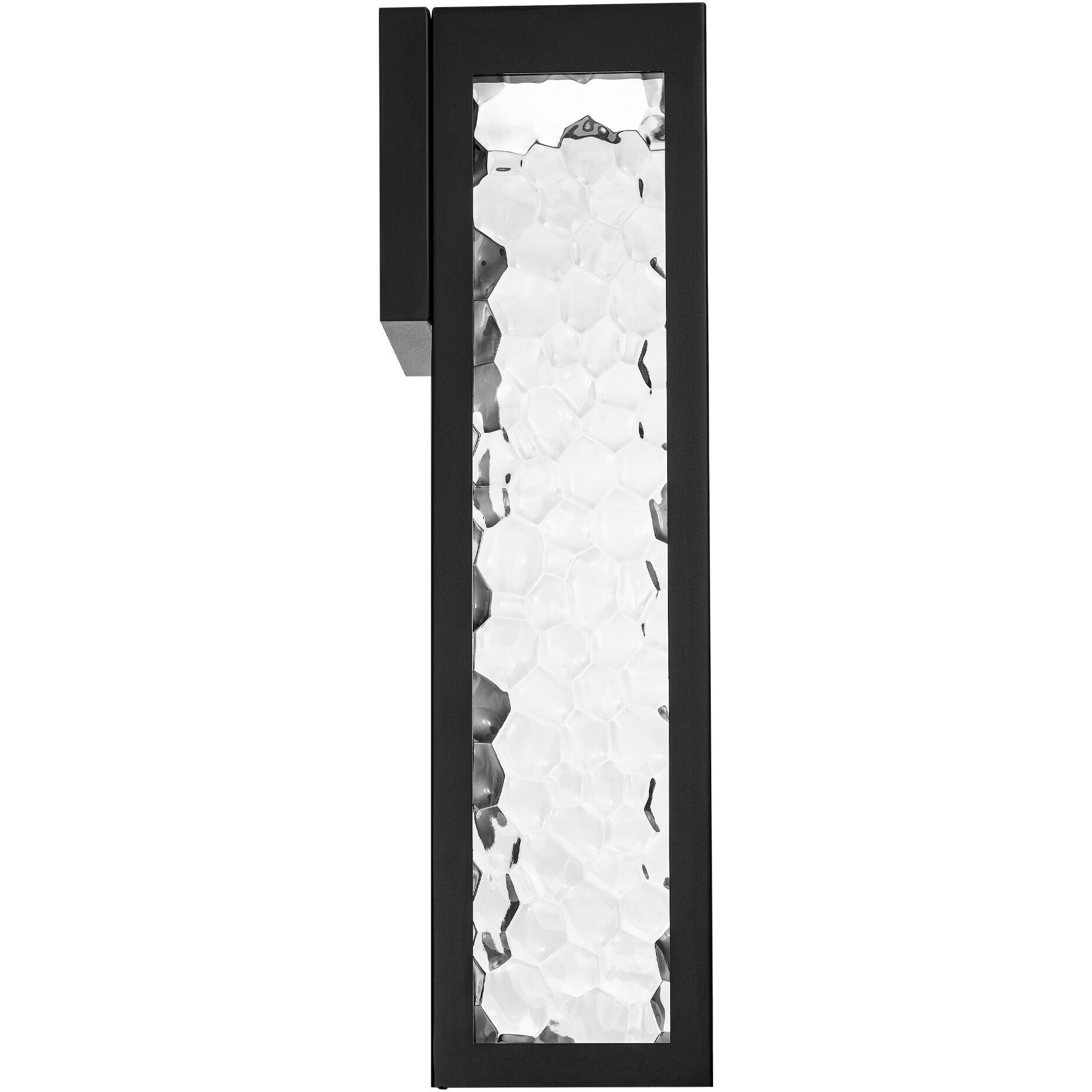 Hawthorne LED 7.63 inch Black Outdoor Wall Light, dweLED